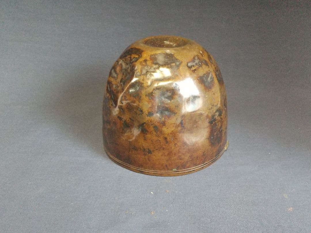 砂張の建水 (数寄者、大塚益郎)