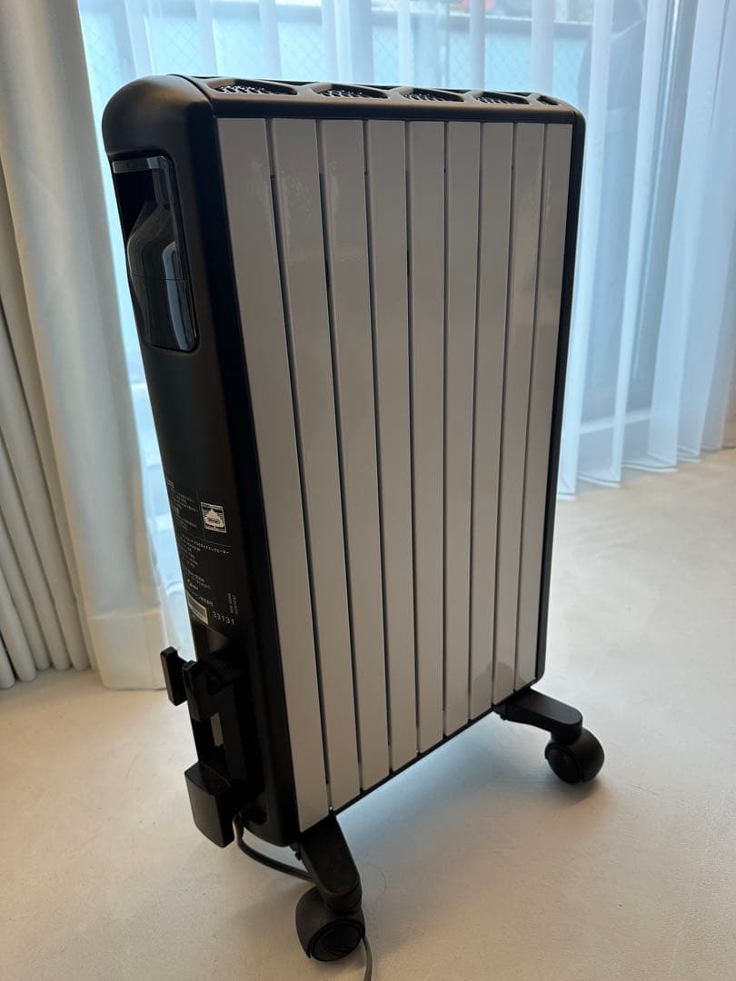 De'Longhi MDHU12-BK オイルヒーター 1200W