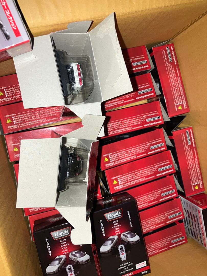 は*ち様 kyosho 1:64 ホンダ ミニカーコレクション 24個 開封済