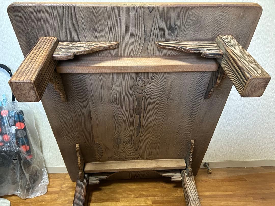 ☆最終値下げ☆ 一枚板ローテーブル　欅