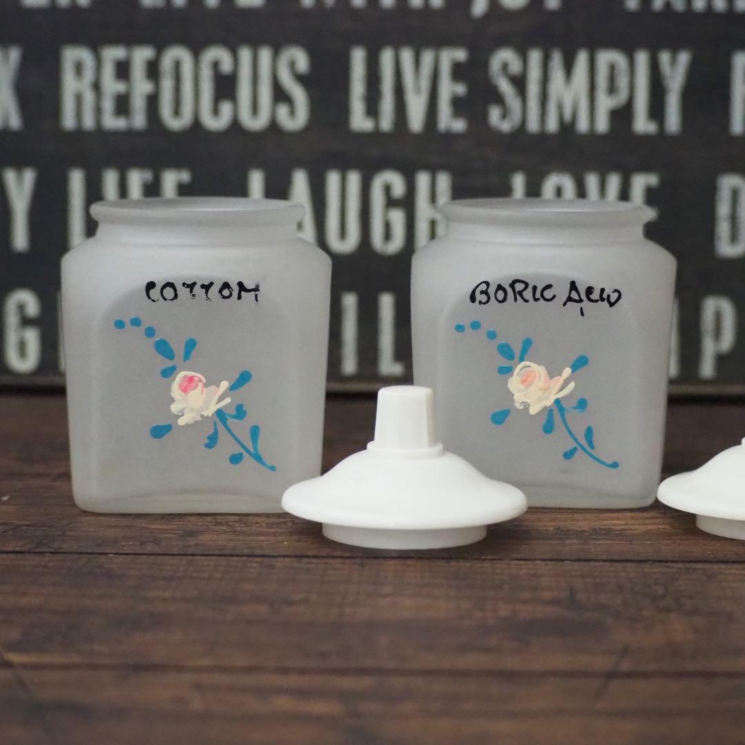 5541. ベビーナーサリー ガラスジャー セット