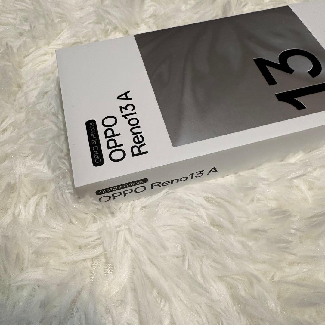 【新品】OPPO Reno13A 128GB ルミナスネイビー　本体　未使用