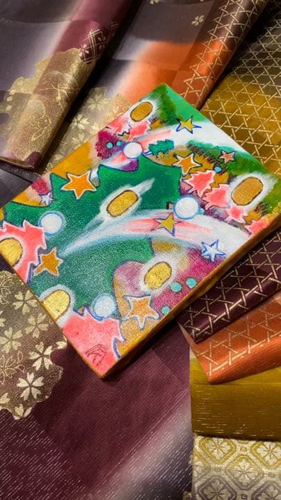 【アクリル画】商品名 小判伝説14 天からの贈り物2　新品