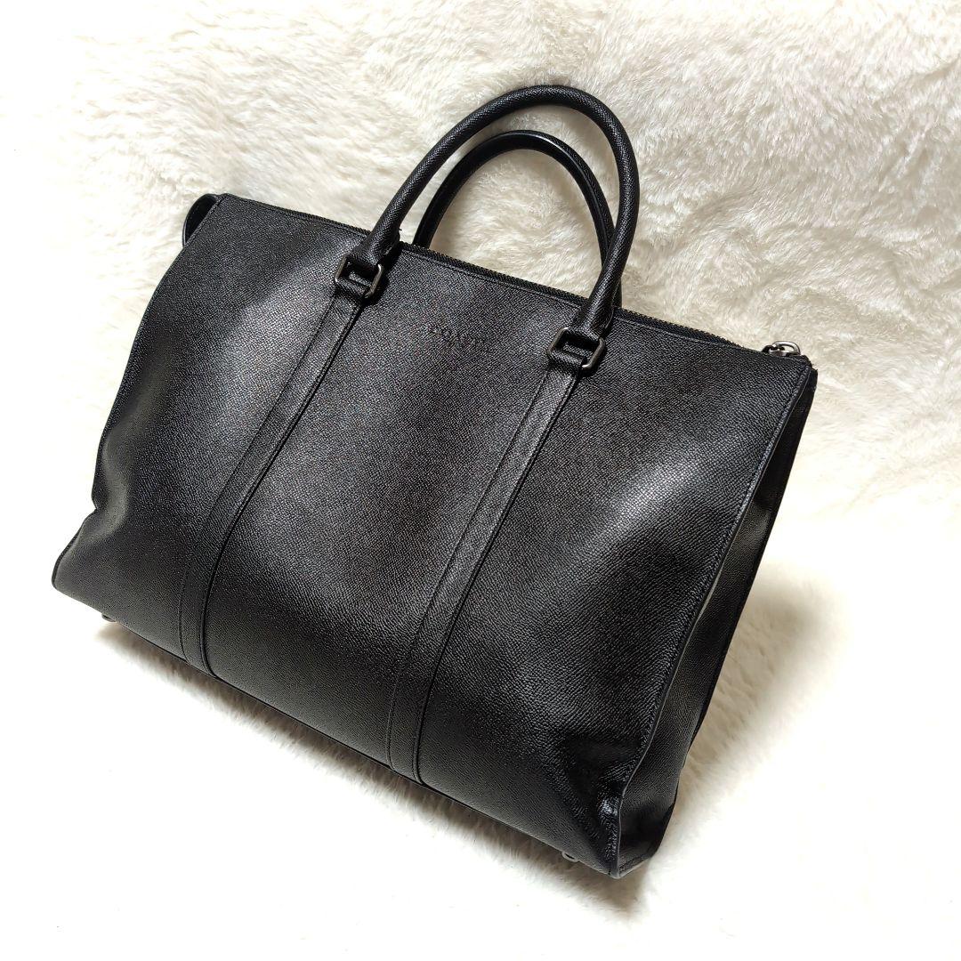 ✧訳あり【コーチ】ビジネスバッグ　ブリーフケース黒