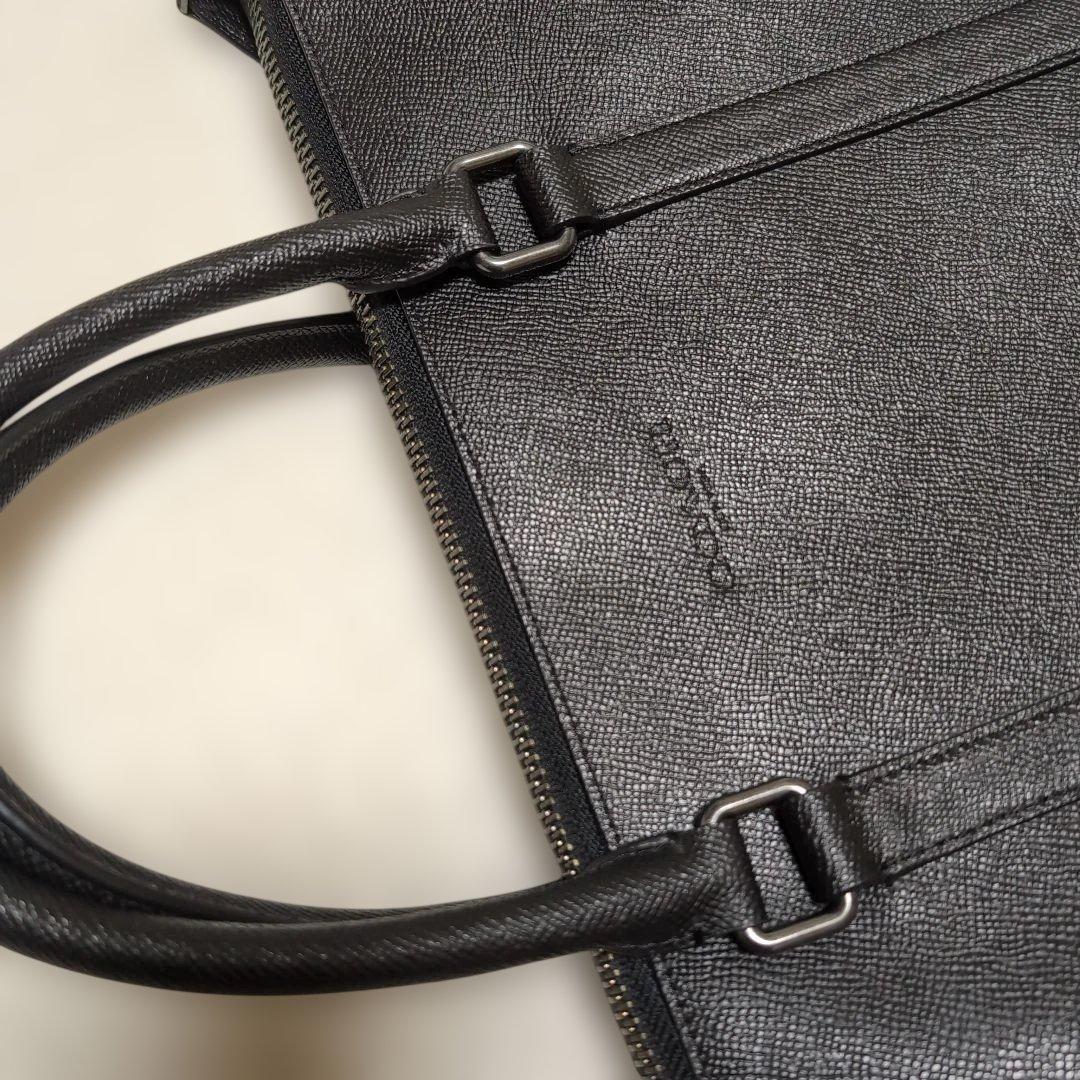 ✧訳あり【コーチ】ビジネスバッグ　ブリーフケース黒