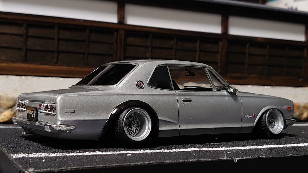 1/24 アオシマ ハコスカ 完成品