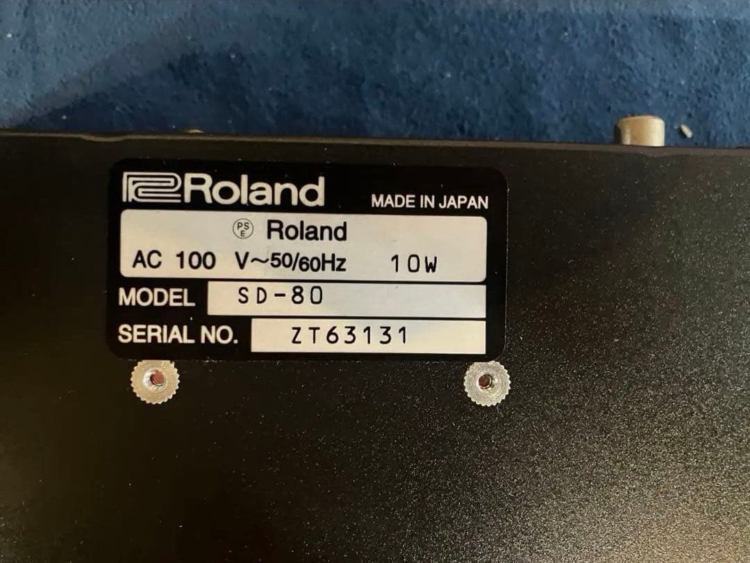 Roland EdirolStudio CanvasSD-80 電源ケーブルなし