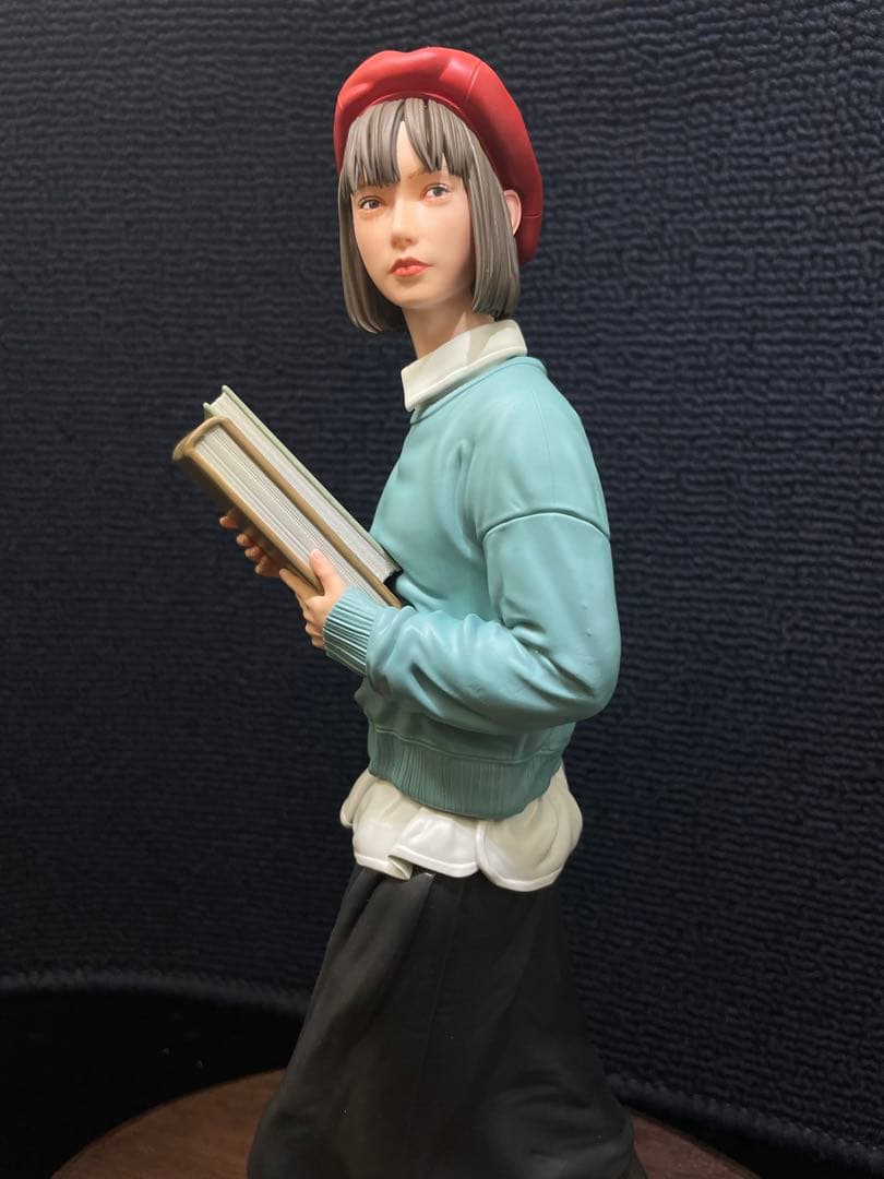 1/6 オリジナルガレージキット 本を運ぶ女性 完成品