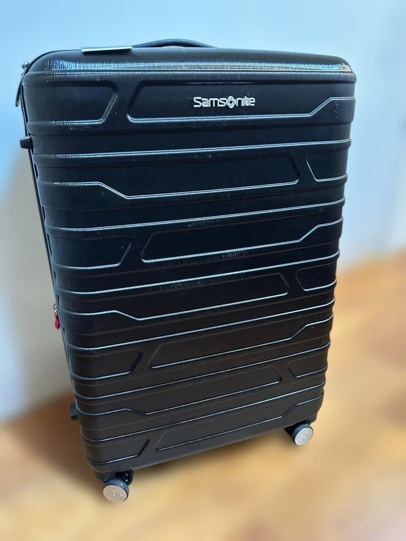 Samsonite スーツケース ハード 黒 大型 　L シンプル 人気