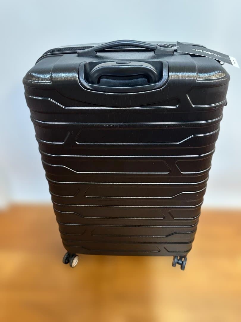 Samsonite スーツケース ハード 黒 大型 　L シンプル 人気