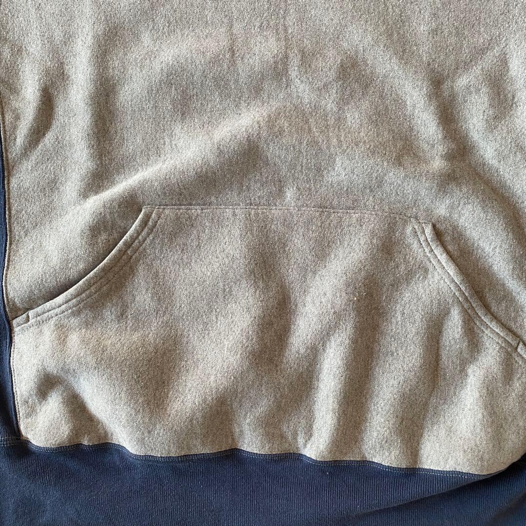 美品❗️90's Kellsport 2トーン リバースウィーブパーカー