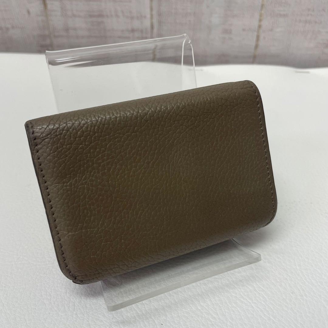 ま*る様 BALENCIAGA オリーブグリーン 三つ折り財布