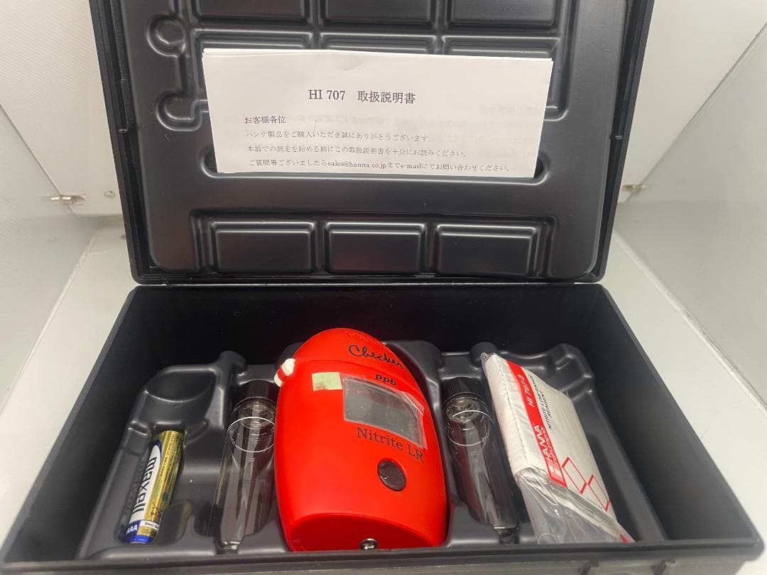 亜硝酸態窒素 デジタル測定器 Hanna HI-707