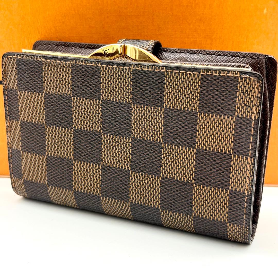 ❣️新型❣️ルイヴィトン ダミエ ヴィエノワ 2つ折り財布 正規品 本物 男女兼用
