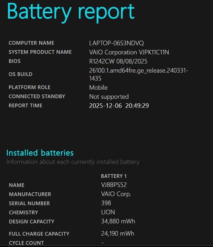 VAIO Pro PK◆Core i5-8265U/SSD 256G/8G/軽量