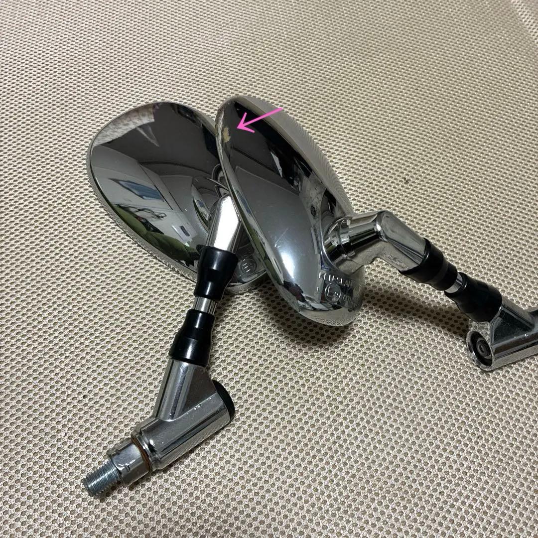 YAMAHA SR400 純正ミラー 左右セット