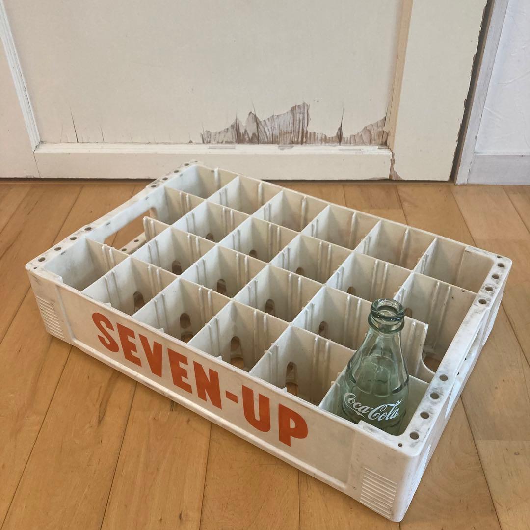 ☆ビンテージ☆セブンアップ　カタカナ　レトロ　アドバタイジング