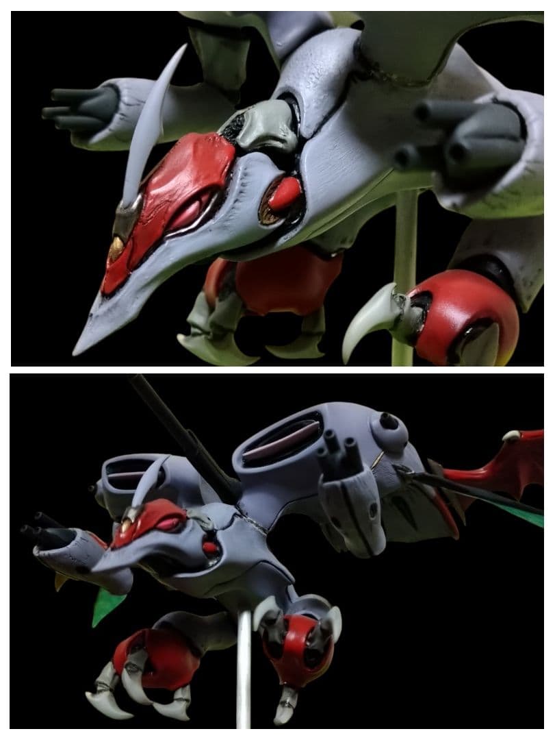 【オマケ付】 S.A.E オーラファイター ガラバ　レジンキット完成品