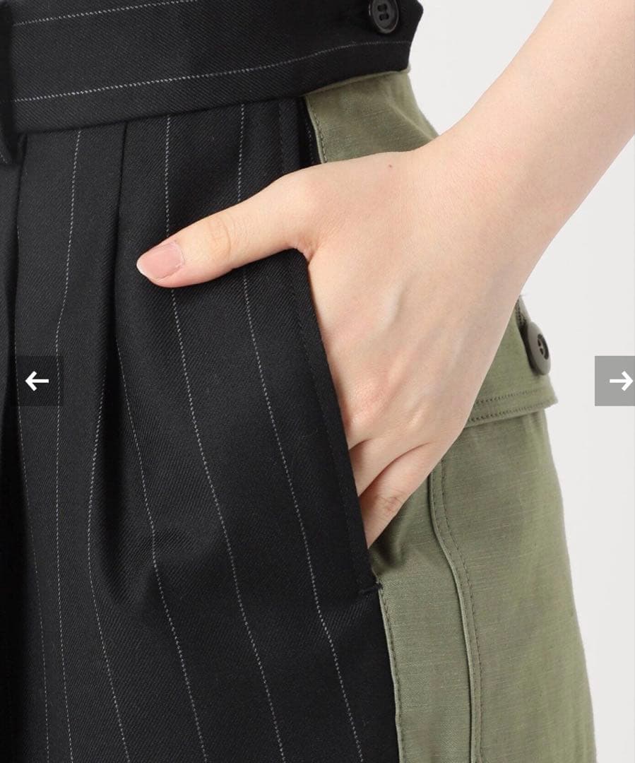 【INSCRIRE /アンスクリア】Hybrid Baker Pants：パンツ