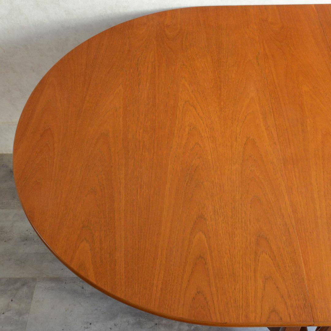 Jentique イギリスヴィンテージ ゲートレッグダイニングテーブル オーバル