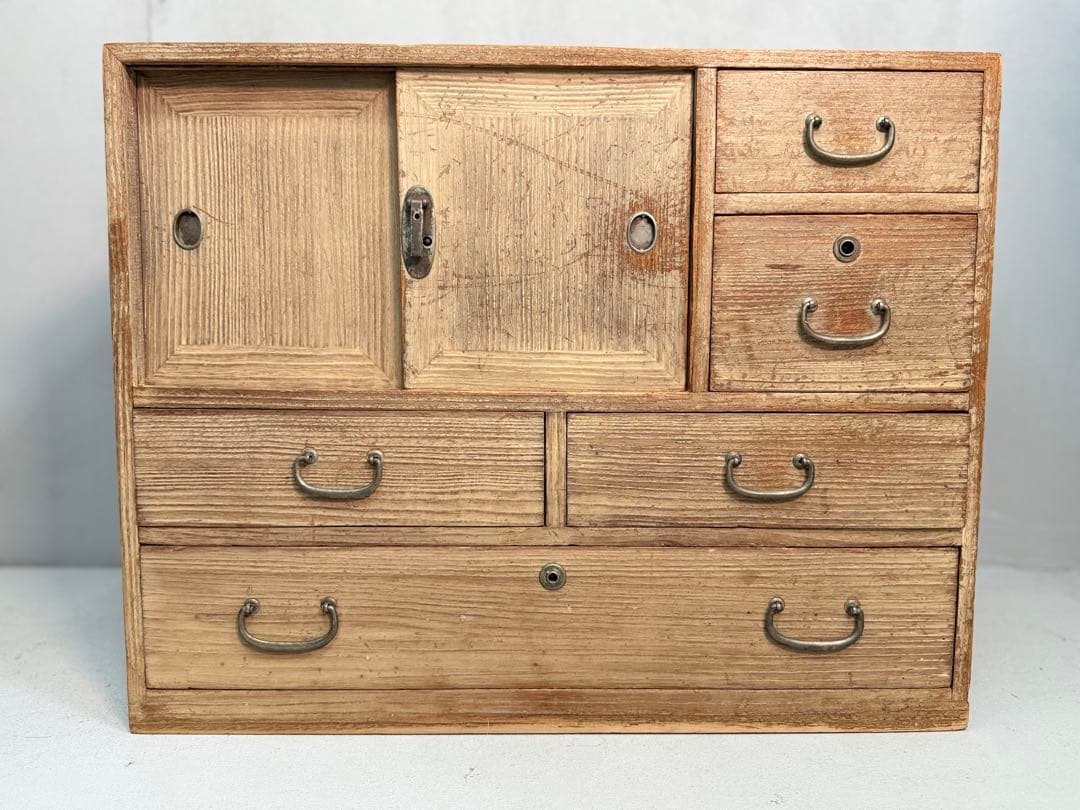 T「総桐小箪笥」アンティーク家具 和装家具 昭和レトロ