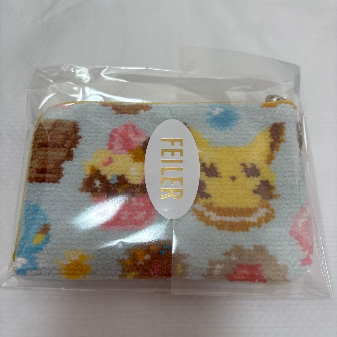 FEILER フェイラー　ポケモン　コラボ　ハンカチ　ポーチ