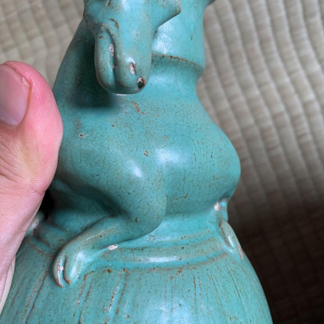 南蛮焼、東南アジア古緑釉瓶