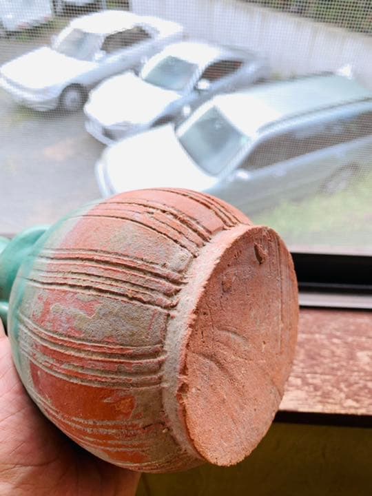 南蛮焼、東南アジア古緑釉瓶