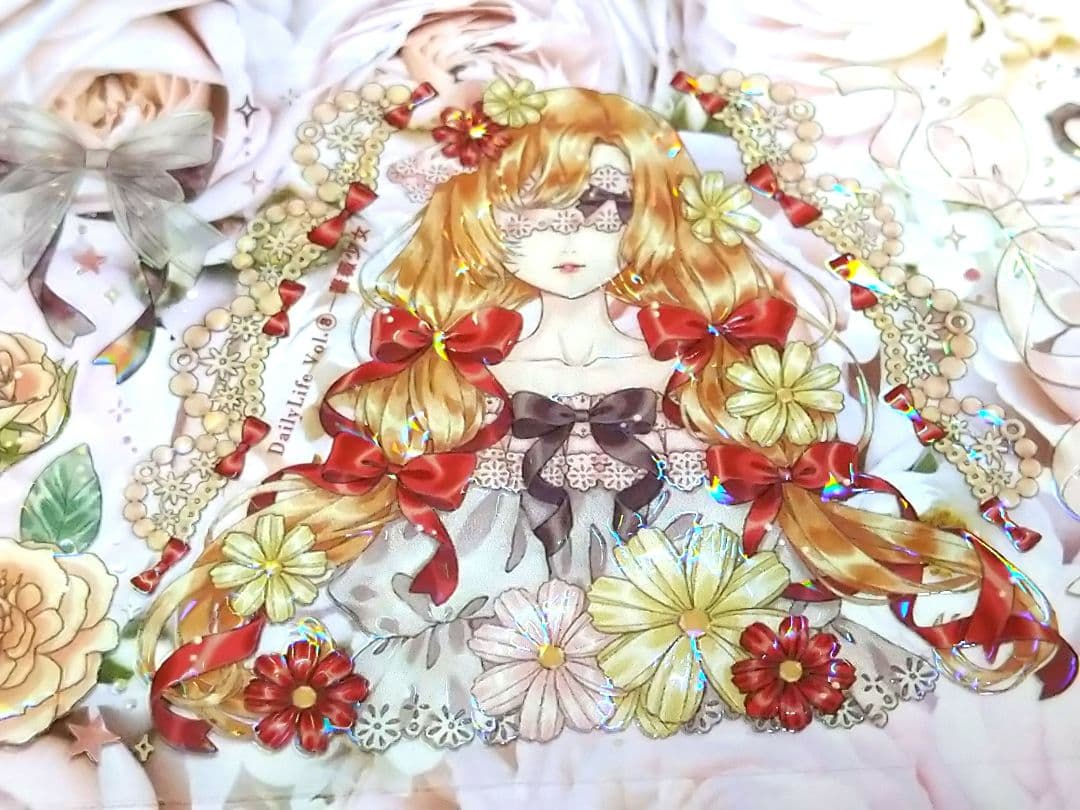 J394＃薔薇少女(贝壳光)dailylife切り売り海外人物マステ女の子