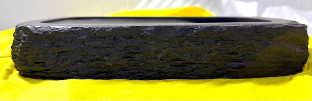 未使用 箱付き 赤間硯 赤間紫金石 昭竜山作 大型