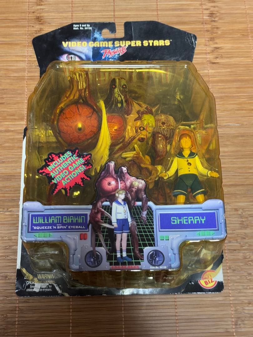 トイビズ ウィリアム・バーキン&シェリー G 第二形態　アクションフィギュア