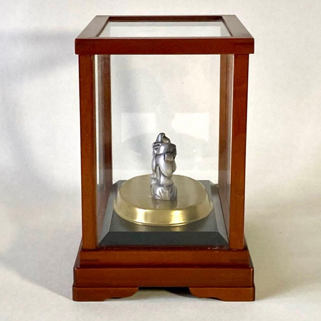 大黒天様 恵比寿様 純銀製 置物 縁起物 ケース付