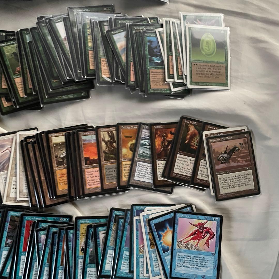 MTG 引退 モダンUR果敢 パウパー黒単信心 希少 サインド 優良カード 大量