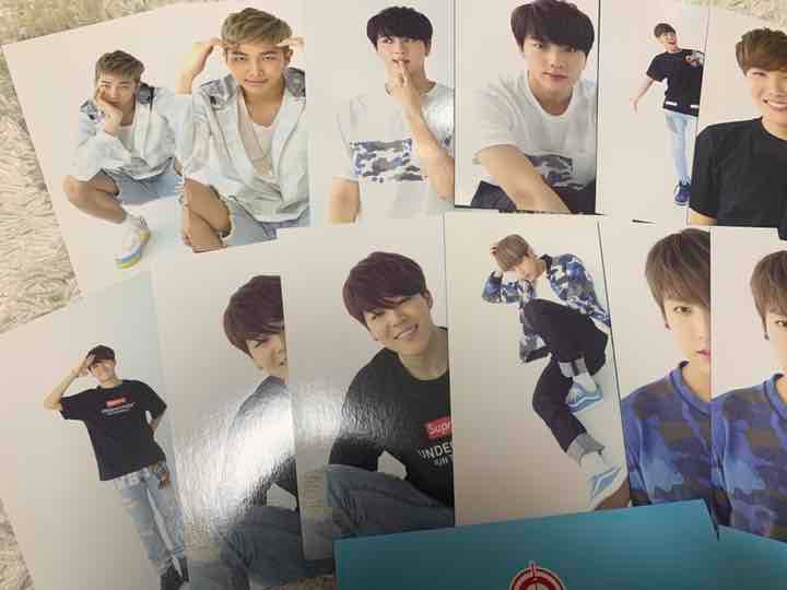 BTS アンカバ ポストカード セット売り レア 公式