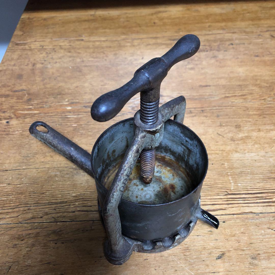 イギリスアンティーク☆オレンジ絞り☆卓上ジューサー