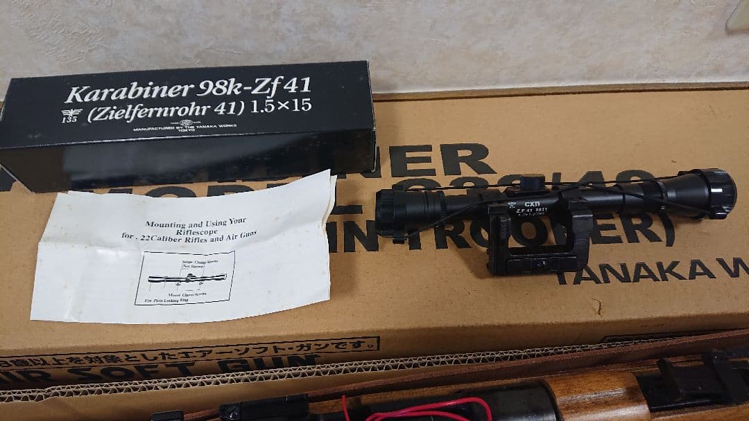 TANAKA Kar98k マウンテントルーパー ジャンク品