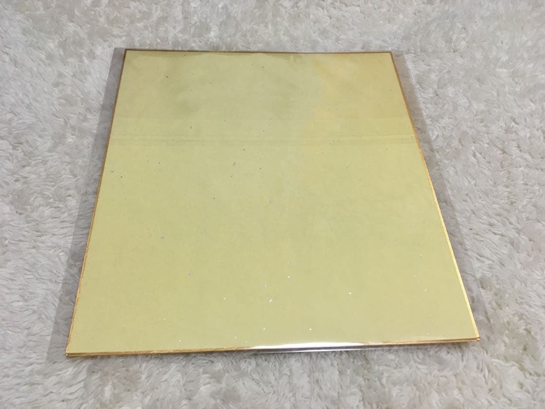 ⭐️ 羽生結弦さん　直筆サイン色紙　ソチオリンピック前年　2013年　現役時代