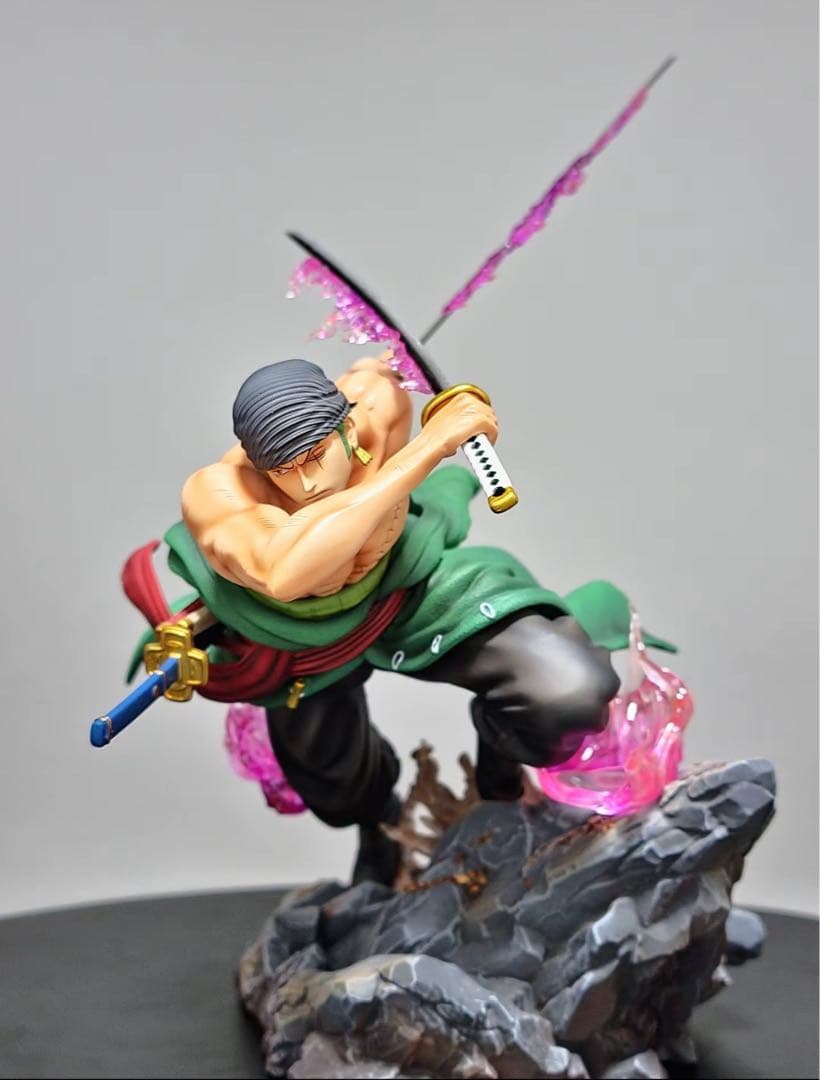 ワンピース ゾロ フィギュア ガレージキット 塗装済み品1/8pop サイズ