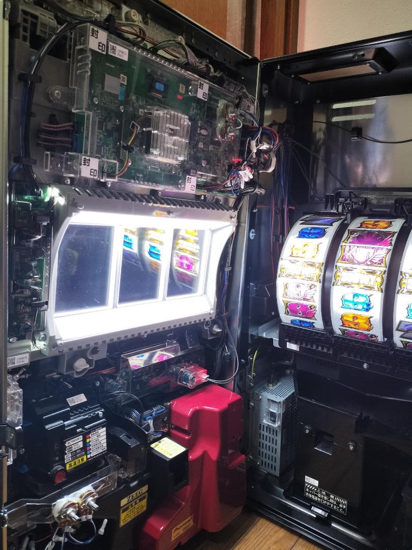 【パチスロ実機】ディ・ライト★パチスロ BOØWY★オートプレイ付不要機付