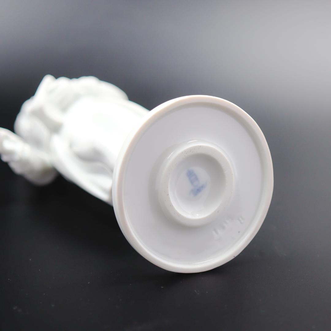 AUGARTEN ホワイトポーセリン モーツァルト 23cm 置物 ケース付