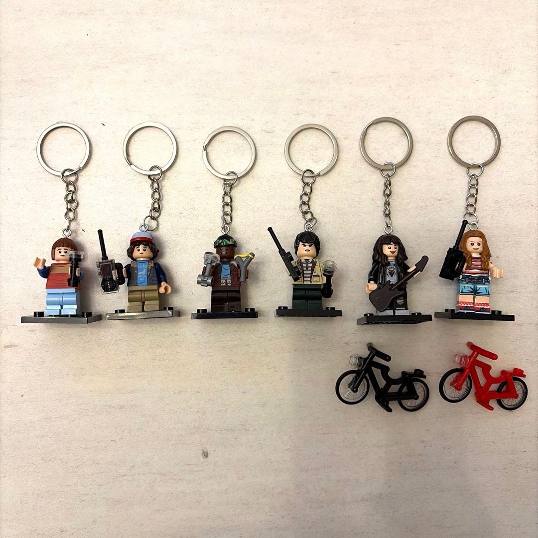 ストレンジャーシングス ミニフィグ キーホルダー