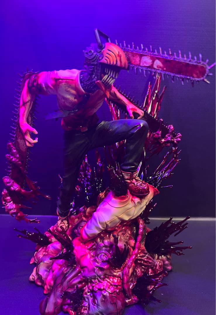 チェンソーマン 一番くじ　フィギュア 渋スク　リペイント　KK