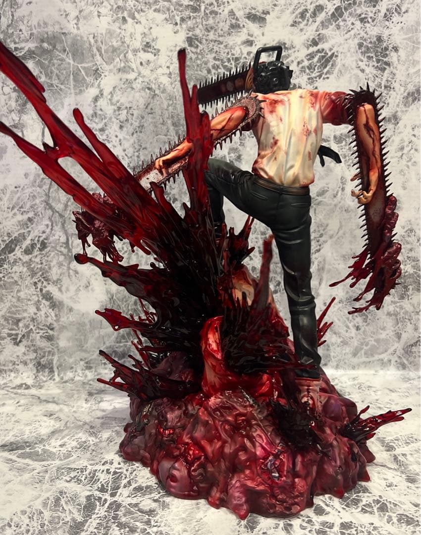 チェンソーマン 一番くじ　フィギュア 渋スク　リペイント　KK