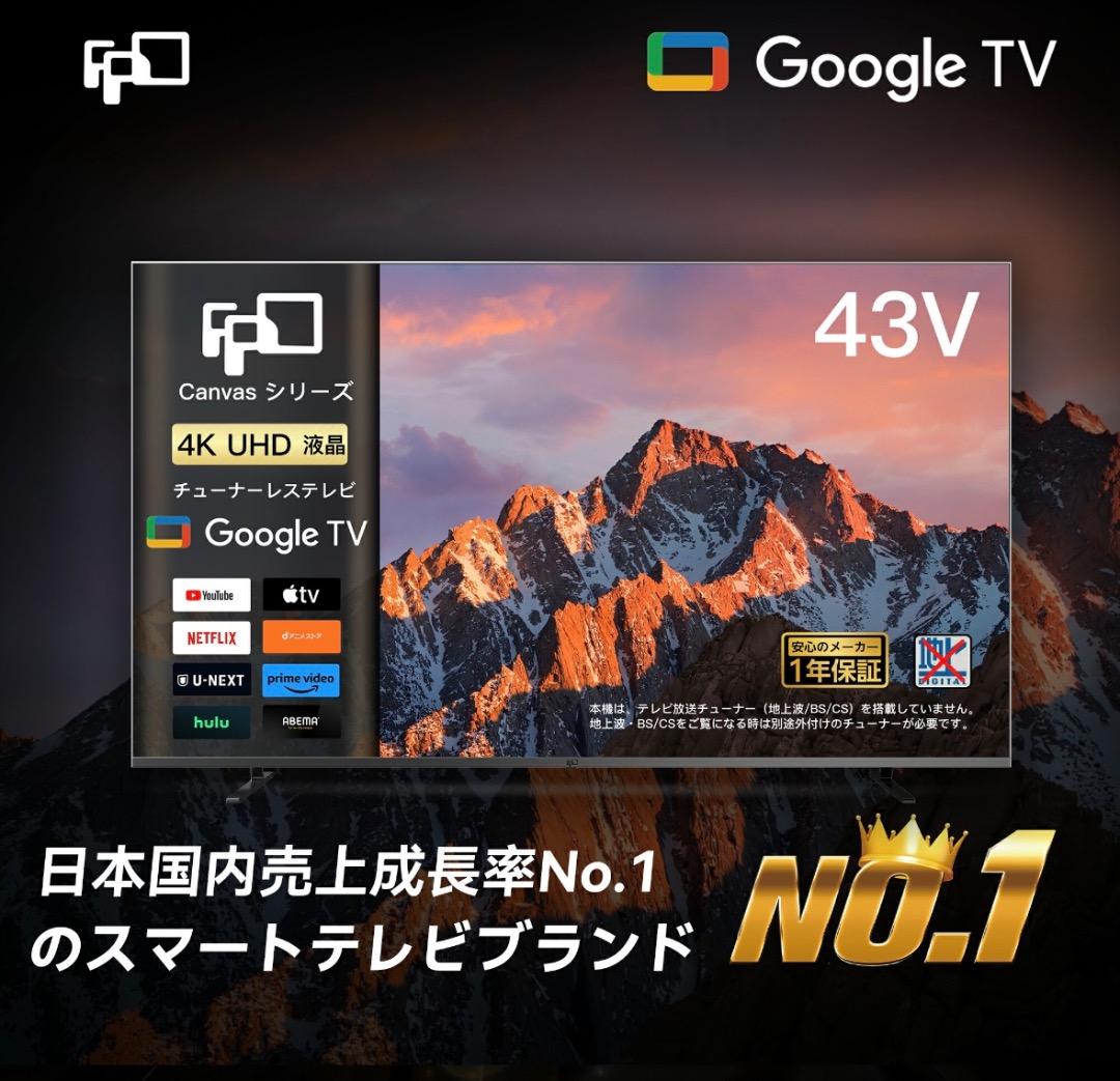 Google TV テレビ