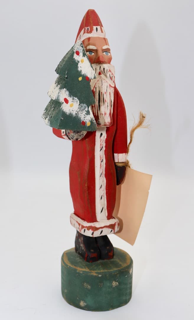 アメリカン・フォークアート、ウルフクリーク製木製3体+1体セット USA製