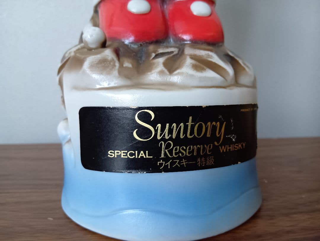 【付属品完品】サントリーオープン84 スペシャルリザーブ ウイスキー 陶器ボトル