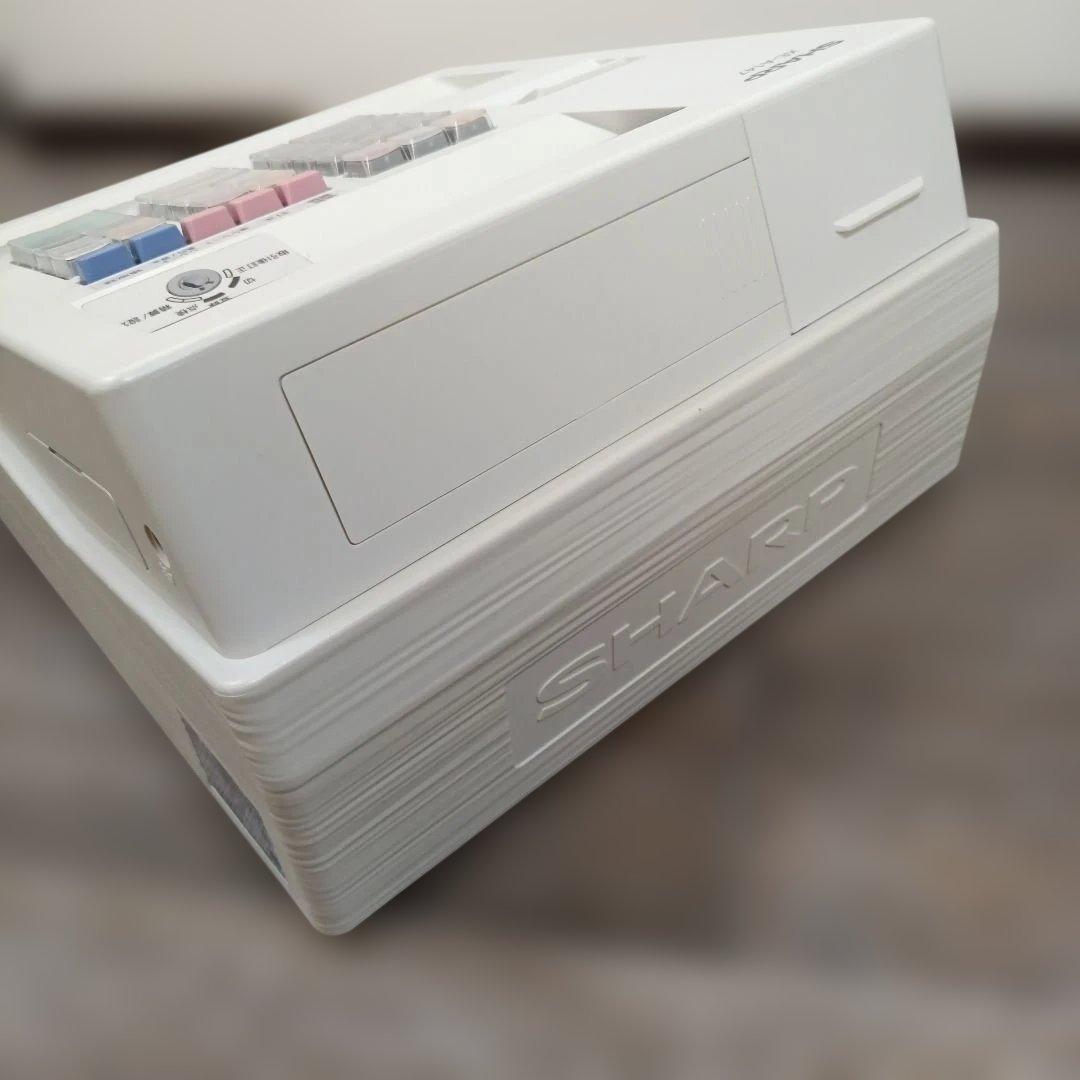 美品/SHARP XE-A417 電子レジスター ACアダプター、ロール紙、他