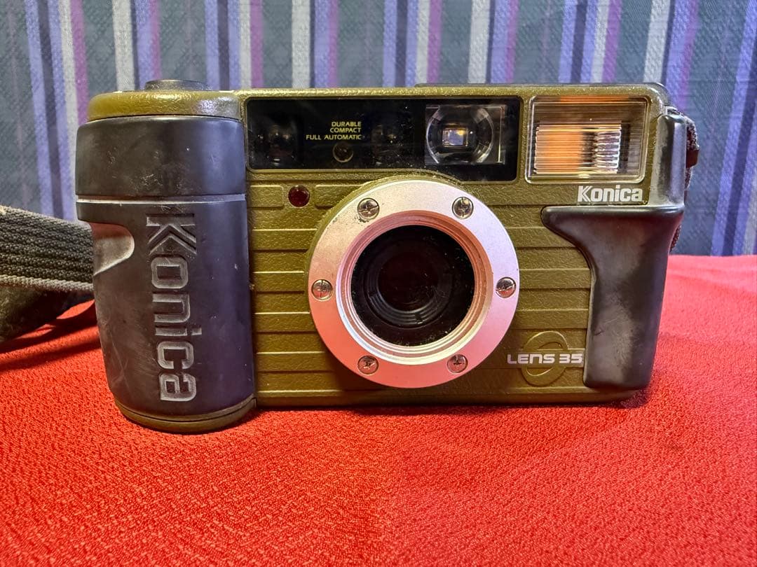 Konica フィルムカメラ 現場監督 LENS 35 コニカ レトロ カメラ