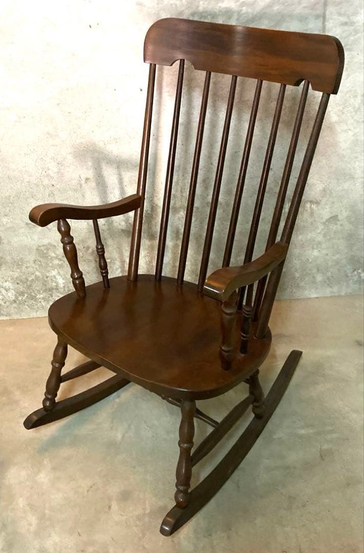 N3287 柏木工　ロッキングチェア　アンティーク