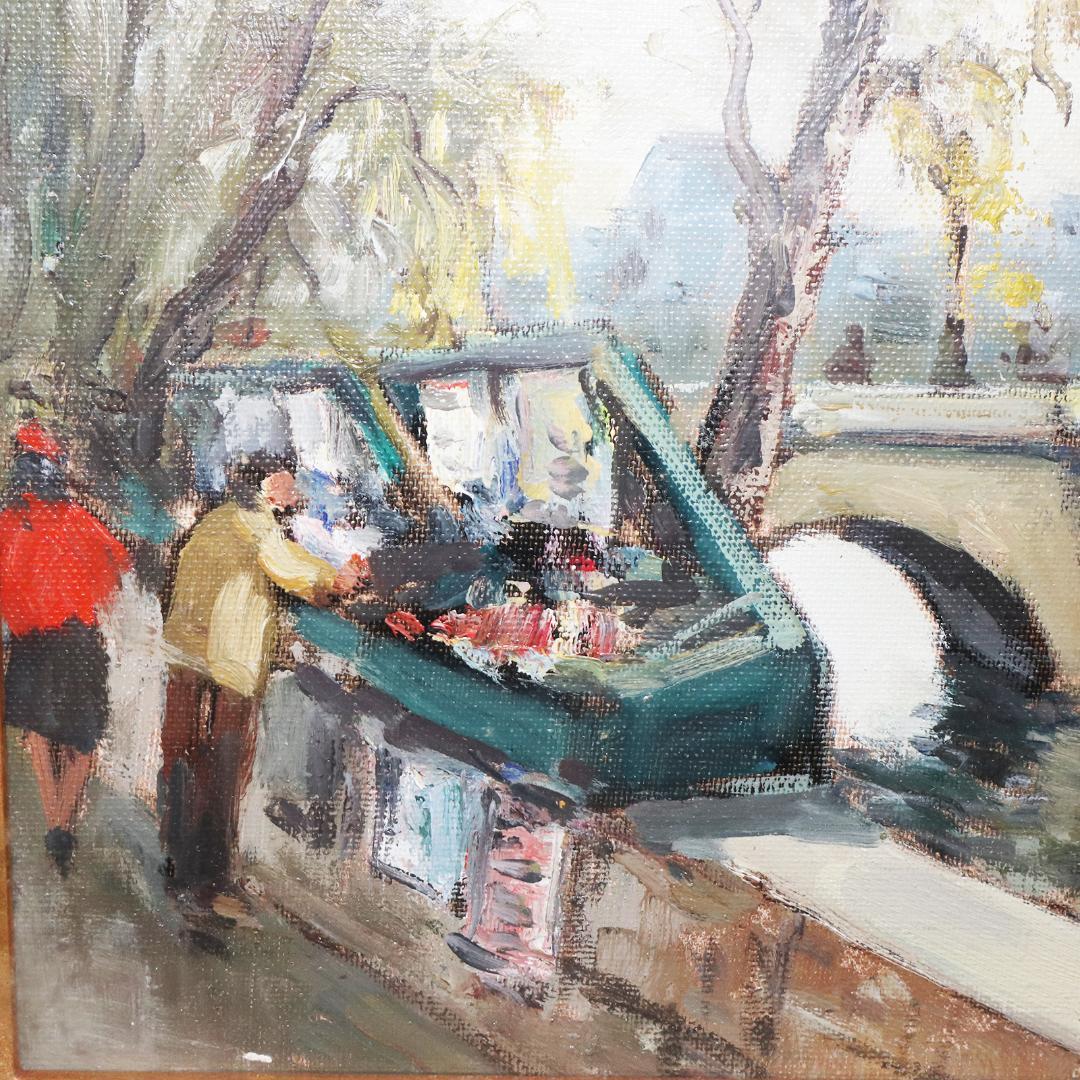 真作保証 5号 マルセル・マソン ポンヌフ パリの橋 F5